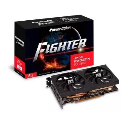 Obrázek PowerColor TUL Fighter AMD Radeon RX 7600 8GB GDDR6