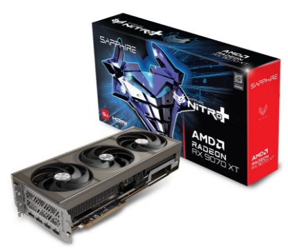 Obrázek SAPPHIRE NITRO+ AMD RADEON RX 9070 XT GAMING OC 16GB