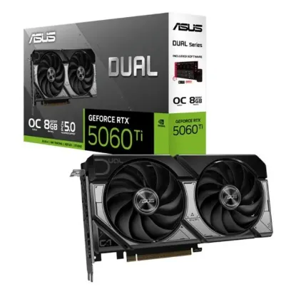 ASUS DUAL RTX5060TI OC 8GB/128-bit GDDR7