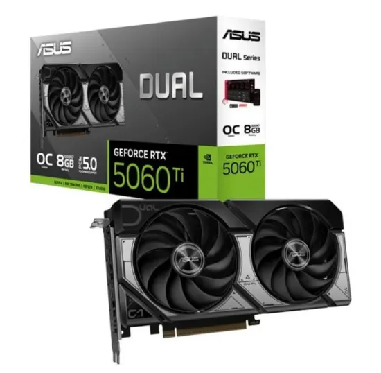 ASUS DUAL RTX5060TI OC 8GB/128-bit GDDR7