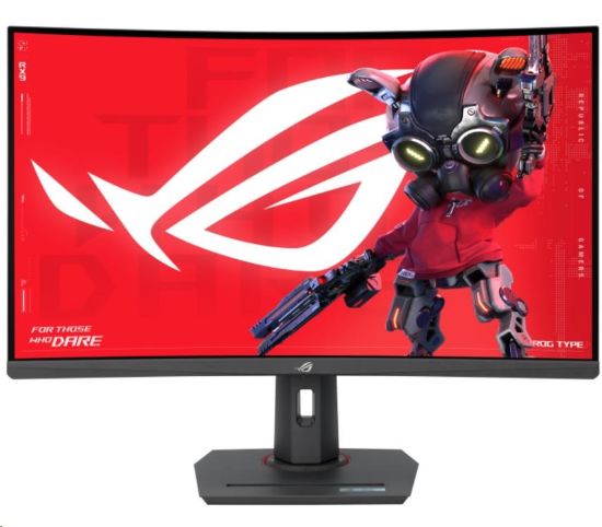 Obrázek ASUS LCD 31.5" XG32WCMS ROG Strix 2560x1440 Curved 280Hz 1ms (GTG) Fast VA  Extreme Low Motion Blur Sync HDR
