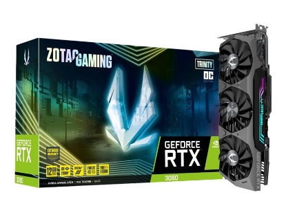 Obrázek ZOTAC GAMING GeForce RTX 3080 TRINITY OC 12GB LHR - zboží po opravě vyprodej (P)