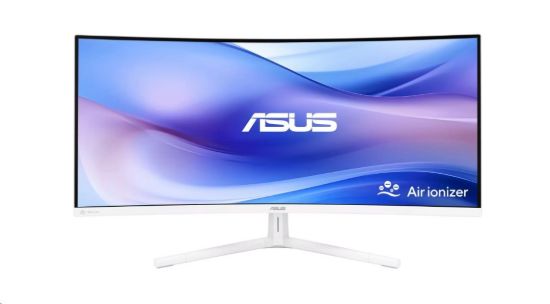 Obrázek ASUS LCD 34" VU34WCIP-W Eye Care 3440x144 Frameless, 100Hz, USB-C PD 65W, Stereo Speakers, Care Plus technology