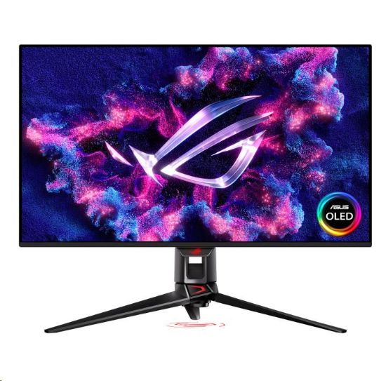 Obrázek ASUS LCD ROG Swift OLED PG32UCDM, 31.5" 4K, 240Hz, 0,03ms, 450nits, Flicker free, Pivot, Vesa, HDMI, DP, Audio, Black