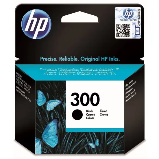 Obrázek Inkoustová náplň HP 300, 200 stran (CC640EE) černá