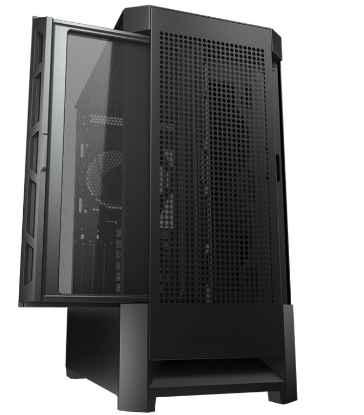 Obrázek COUGAR PC skříň AIRFACE Black Mid Tower Mesh Front Panel