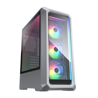 Obrázek COUGAR PC skříň ARCHON 2 RGB White Mid Tower TG Front Panel