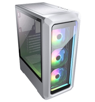 Obrázek COUGAR PC skříň ARCHON 2 RGB White Mid Tower TG Front Panel