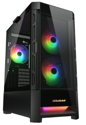 Obrázek COUGAR PC skříň DUOFACE Pro Black Mid Tower Airflow Front Panel
