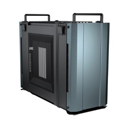 Obrázek COUGAR PC skříň DUST 2 Iron Gray silver-ITX Aluminum