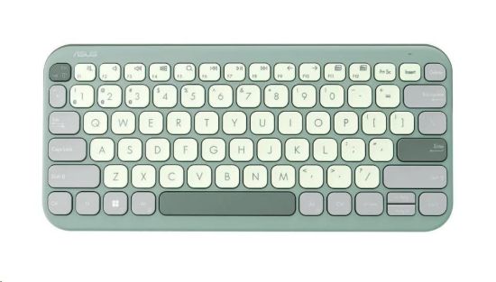 Obrázek ASUS KW100 Marshmallow Bezdrátová klávesnice, GN/CZ/SK/81//3BT/COPILOT