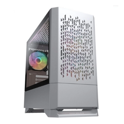 Obrázek COUGAR PC skříň MG140 Air RGB White Mini Tower Air Vents Front