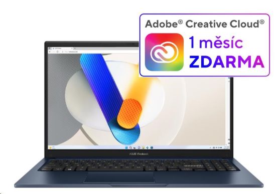 Obrázek ASUS NTB Vivobook 15 (X1504VA-NJ1716W), i5-1334U, 15.6" 1920 x 1080, 16GB, 512GB SSD, Iris X, W11 Home, Blue
