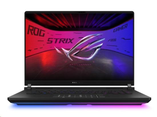 Obrázek ASUS NTB ROG Strix SCAR 16 (G635LW-NEBULA025X), Ultra 9-275HX, 16" 2560 x 1600, 16GB, 2TB SSD, RTX 5080, W11 Pro, Black
