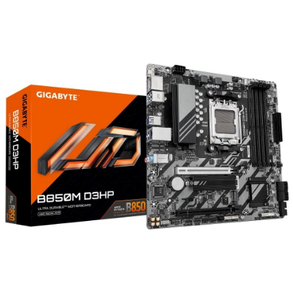 Obrázek GIGABYTE MB Sc AM5 B850M D3HP, AMD B850, 4xDDR5