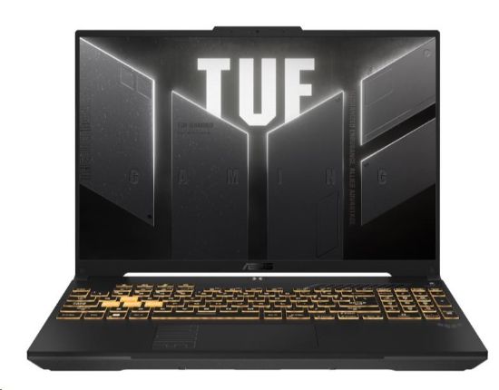 Obrázek ASUS NTB TUF Gaming A16 (FA607NU-RL060), R5-7535HS, 16" 1920 x 1200, 16GB, 1TB SSD, RTX 4050, No OS, Gray