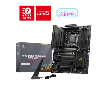 Obrázek MSI MB Sc AM5 MAG B850 TOMAHAWK MAX WIFI, AMD B850
