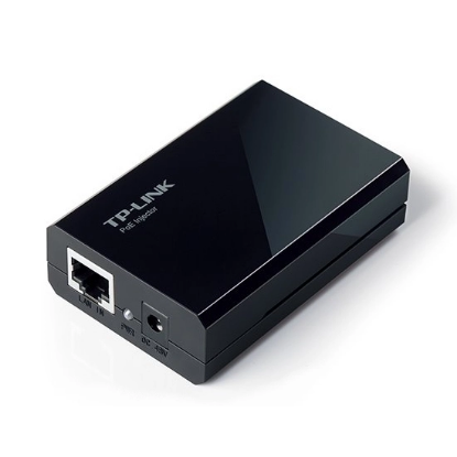 Obrázek TP-LINK PoE injektor IEEE 802.3af, 2x 10/100/1000Mbps RJ45