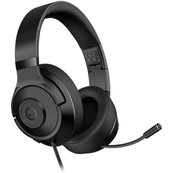 Obrázek LORGAR herní headset Noah 101 drátový, 3.5 jack, 2m, černá