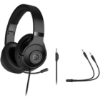 Obrázek LORGAR herní headset Noah 101 drátový, 3.5 jack, 2m, černá