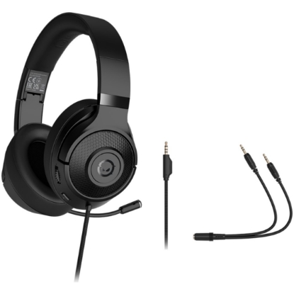 Obrázek LORGAR herní headset Noah 101 drátový, 3.5 jack, 2m, černá