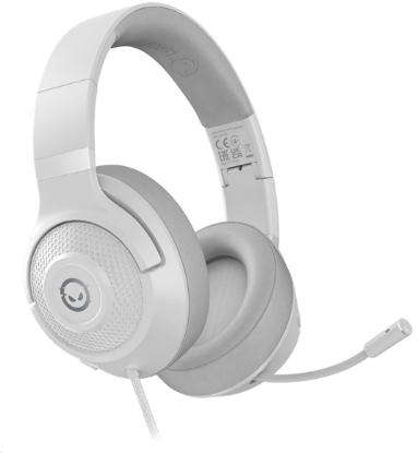 Obrázek LORGAR herní headset Noah 101 drátový, 3.5 jack, 2m, bílá