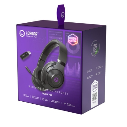 Obrázek LORGAR Noah 702, herní Headset, black