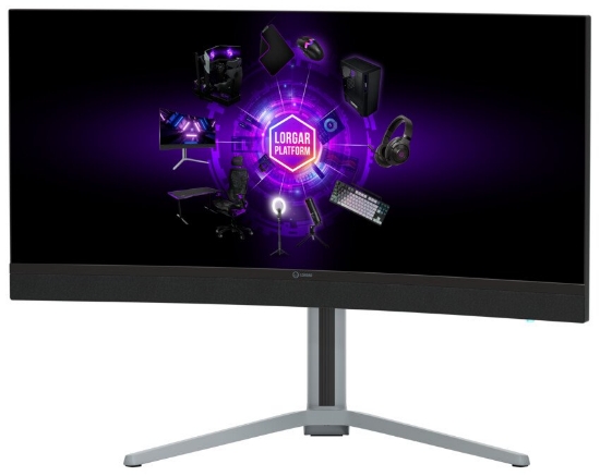 Obrázek LORGAR 34 herní monitor zahnutý, miniLED