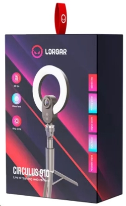 Obrázek LORGAR kamera Circulus 910 pro Streaming, 5Mpx 2592x1944, 1080P