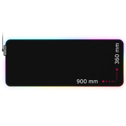 Obrázek LORGAR podložka pod myš STELLER 919 (XL), RGB, WP Gameware