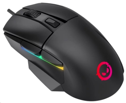 Obrázek LORGAR herní myš Jetter 357, drátová, až 8 000 DPI, RGB LED