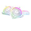 Obrázek ASUS Ventilátor PRIME MR120 ARGB Reverse, 3 x 120mm, bílá