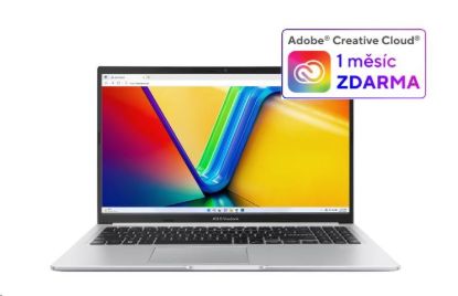 Obrázek ASUS NTB Vivobook 15 (X1502VA-NJ1254W), i5-13420H, 15.6" 1920 x 1080, 8GB, 512GB SSD, UHD, W11 Home, Silver