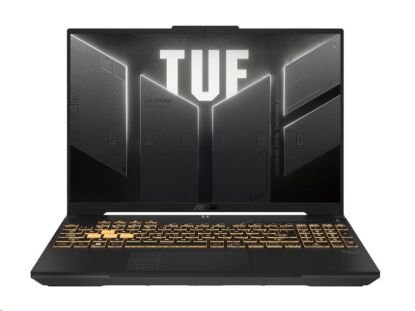 Obrázek ASUS NTB TUF Gaming F16 (FX608JM- RV015), i5- 13450HX, 16" 1920x1200, 16GB, 512GB SSD, UHD+RTX 5060, No OS, Jaeger Gray