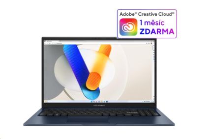 Obrázek ASUS NTB Vivobook 15 (X1504VA-NJ2497W), i3-1315U, 15.6" FHD, 8GB, 512GB SSD, Intel, W11 Home, Quiet Blue