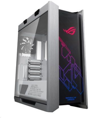 Obrázek BAZAR - ASUS case ROG STRIX HELIOS GX601 WHITE AURA, EATX, RGB Mid-Tower, bílá - Poškozený obal (Komplet)