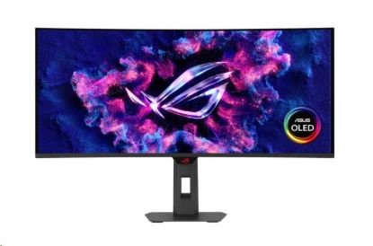 Obrázek ASUS LCD ROG Strix OLED XG34WCDG, 34" 3440x1440, 250nits, 175Hz, 0,03ms, 178/178, USB, DP, HDMI, Audio, VESA, Black