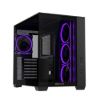 Obrázek ASUS Case A32 PLUS TG ARGB, ATX, Průhledná bočnice, 4x 120mm ARGB Fan, Černá