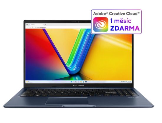 Obrázek ASUS NTB Vivobook 15 (X1502VA-BQ1261W), i5-13420H, 15.6" FHD, 16GB, 512GB SSD, UHD, W11 Home, Quiet Blue