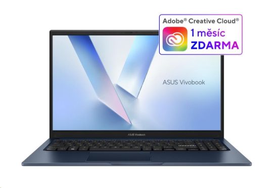 Obrázek ASUS NTB Vivobook 15 (X1504VA-BQ2757W), i3-1315U, 15.6" FHD, 8GB, 512GB SSD, Intel, W11 Home, Quiet Blue