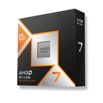 Obrázek CPU AMD RYZEN 7 9800X3D, 8- core, až 5.2GHz, 104MB cache, 120W, AMD Radeon Graphics, socket AM5, BOX, bez chladiče