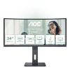 Obrázek AOC MT VA LCD WLED 34" CU34P3CV - VA panel, 3440 x 1440, HDMI, DP, USB- C, 4xUSB 3.2, repro, vysk. stavitelny, zakriven