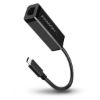 Obrázek AXAGON ADE- SRC, USB- C 3.2 Gen 1 - Gigabit Ethernet síťová karta, auto instal, černá