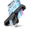 Obrázek AXAGON CRE- SMPC, USB- C PocketReader čtečka kontaktních karet Smart card (eObčanka)