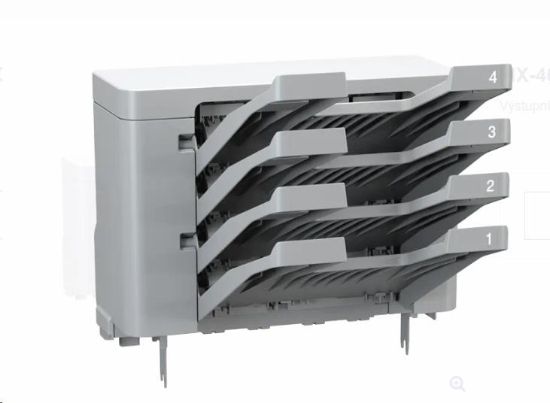 Obrázek BROTHER přídavný zásobník MX-4000, přídavné výstupní zásobníky 4 x 100 listů, případně 2 x 400 listů