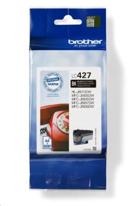 Obrázek BROTHER INK LC-427BK - cca 3000 stran, pro MFC-5955 6955 6957 6959 J6010