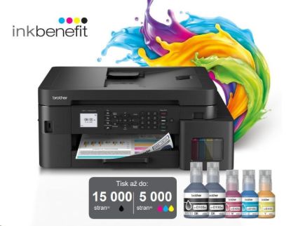 Obrázek BROTHER multifunkce inkoustová MFC- T930DW - A4 128MB 2400x600 17ppm MP tray LCD FAX USB 2.0. WIFI - INKTANK