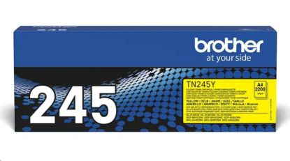 Obrázek BROTHER Toner TN-245 žlutý 2200 stran