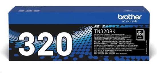 Obrázek BROTHER Toner TN-320BK černá pro HL-4150CDN/HL4570CDW