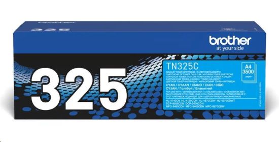 Obrázek BROTHER Toner TN-325C azurová pro HL-4150CDN/HL4570CDW - cca 3500stran